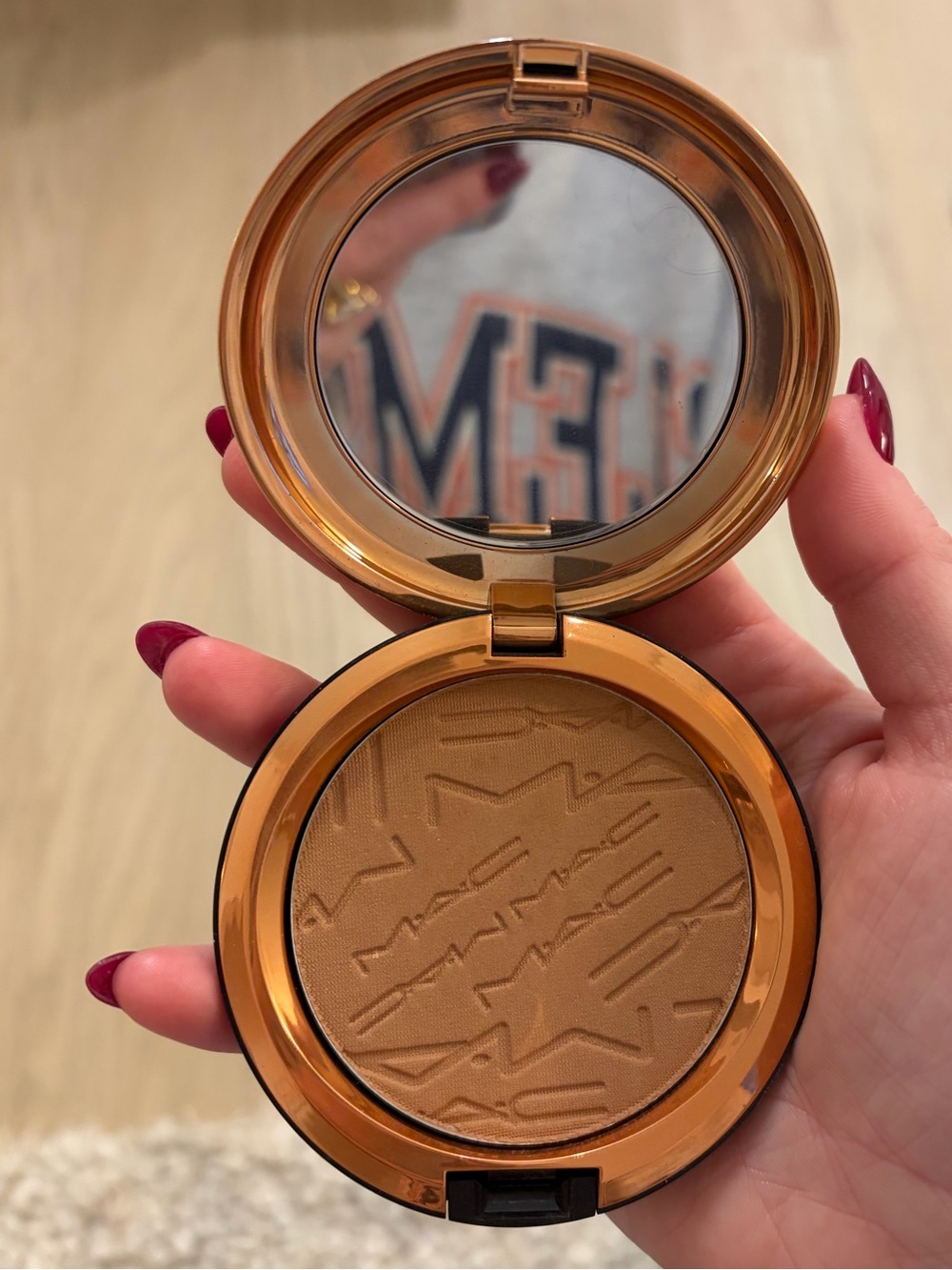 Mac medium rosy bronzer